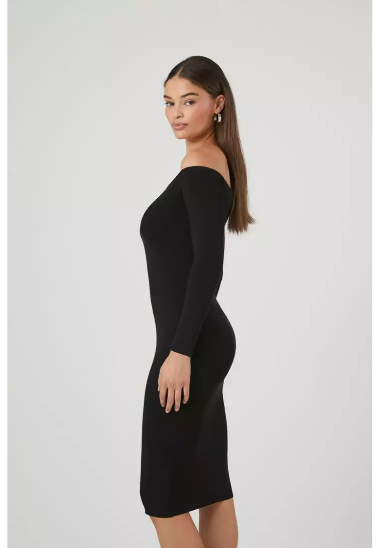 Black sweater dress forever 21 store
