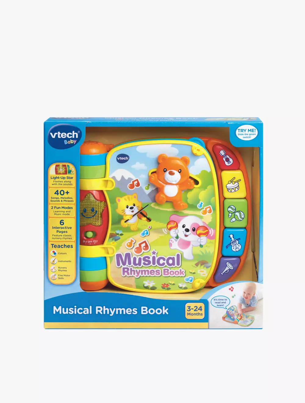Jual Vtech Vtech Musical Rhymes Book VTE80-166703 Multicolor