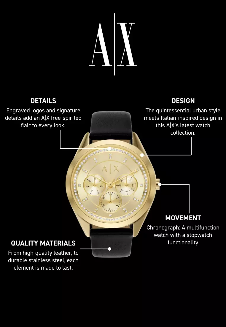 Buy Armani Exchange Watch AX1731 2024 Online ZALORA | Singapore