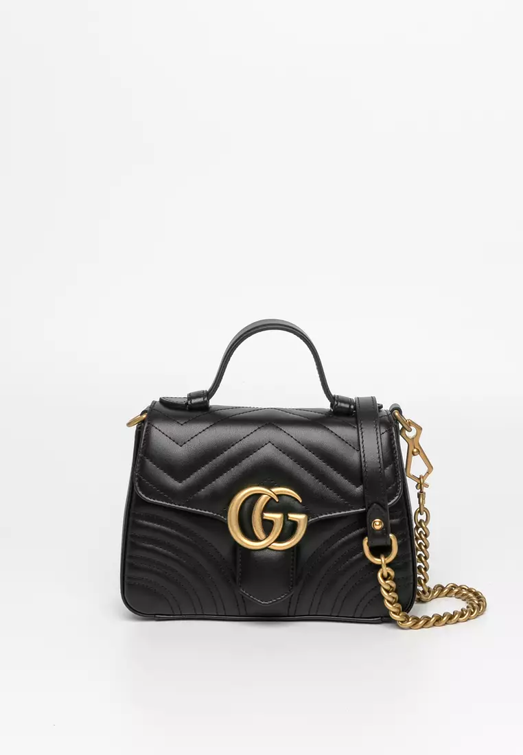 Gucci marmont top handle bag medium Clearance