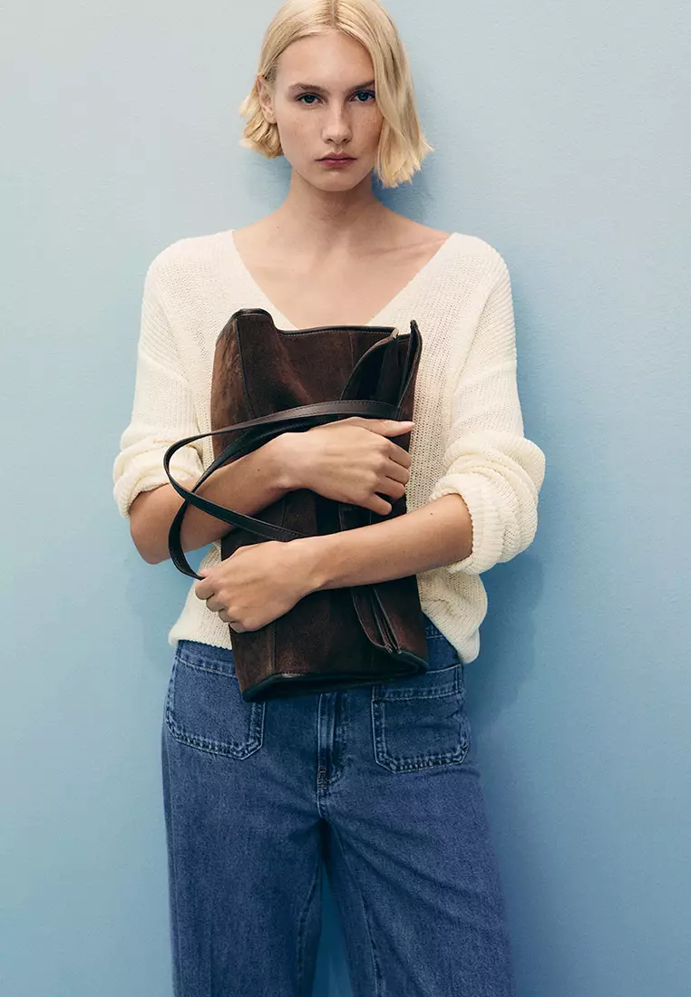 Wide Leg Jeans With Pockets