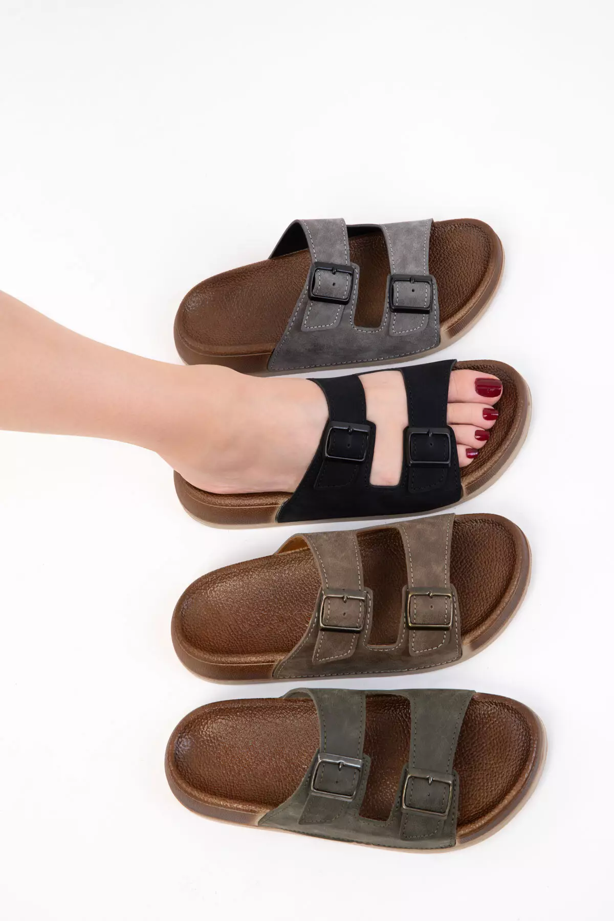 Black Unisex Slippers 20723