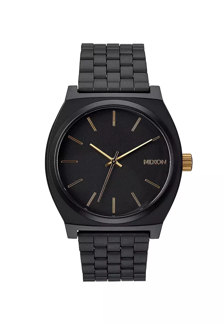 TIME TELLER MATTE BLACK/GOLD