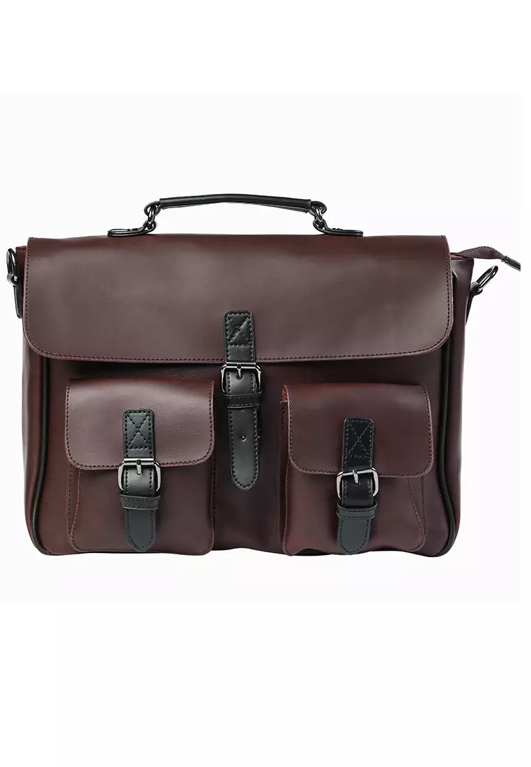 Men's business satchel bag outlet
