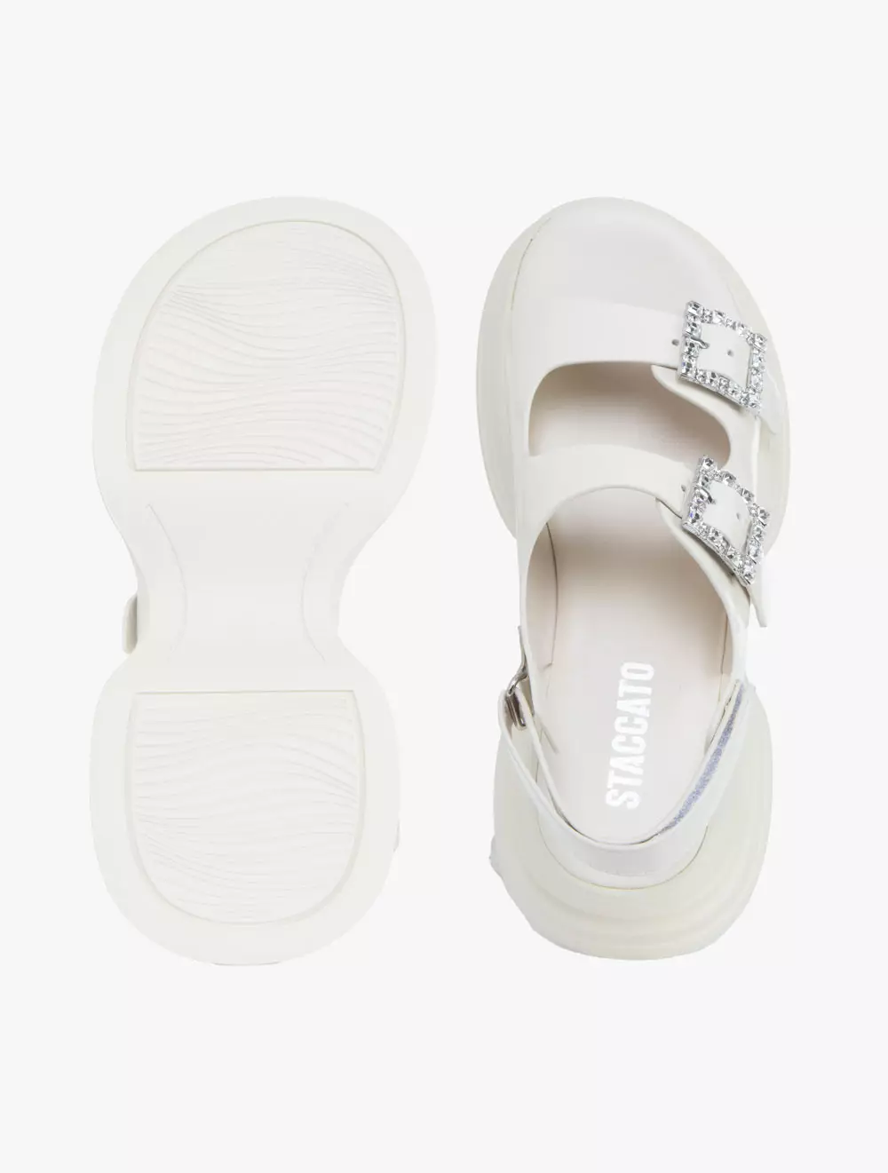 Staccato A4787-018 Wedges Sandals - Beige