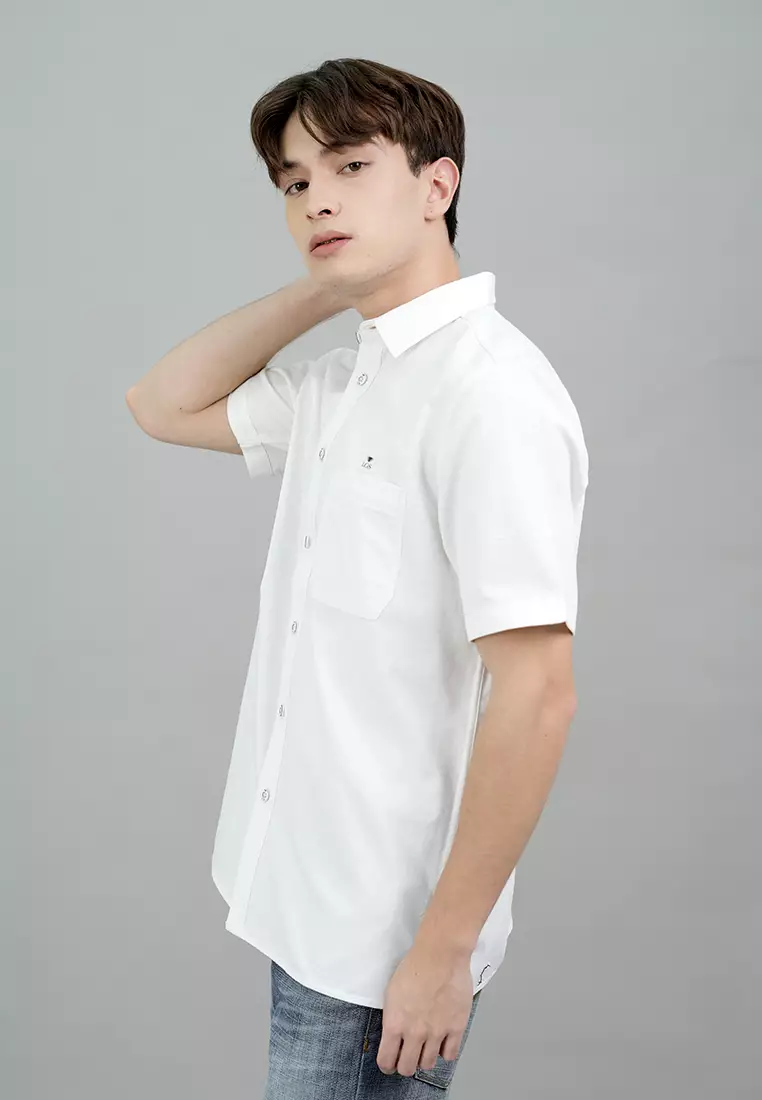 LGS - Lucas Collection - Kemeja Casual Pria Regular Fit - Katun - Lengan Pendek - CSH.271.S1097