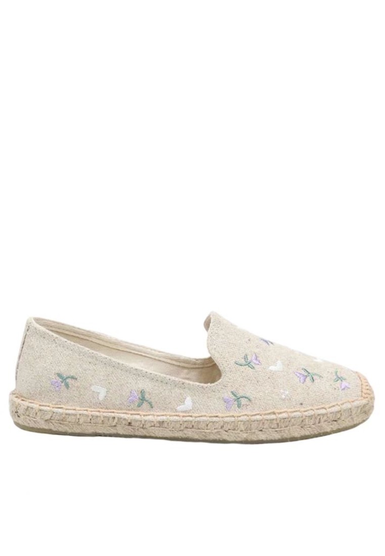 Embroidery Canvas Espadrilles HB45432
