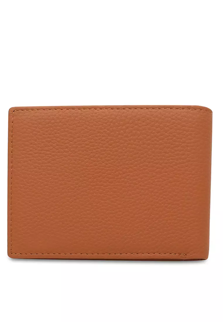 Men's Genuine Leather RFID Blocking Bi Fold Wallet