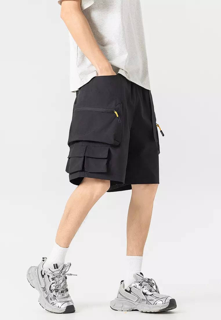 Multi-Pocket Functional Cargo Shorts GJL-B7010