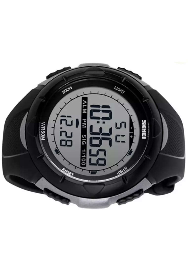 Jam Tangan Sport Outdoor Digital Pria Strap Tali Sillicone Anti Air Stopwatch Penghitung Waktu ORIGINAL - YG76