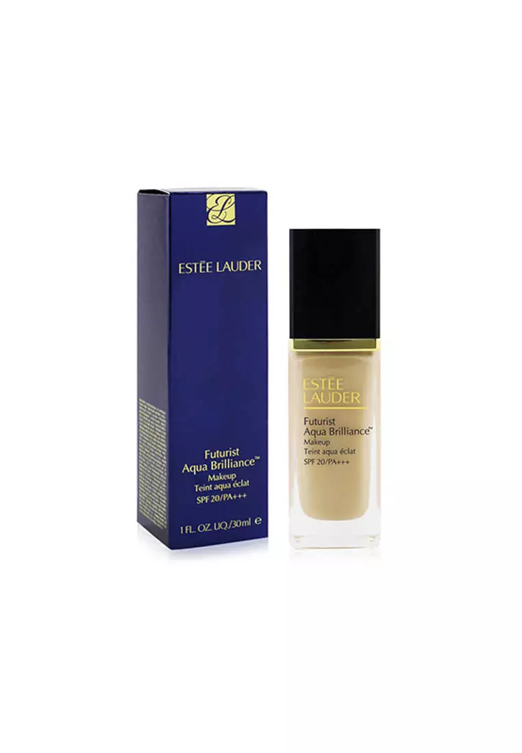 Estee Lauder Futurist Aqua Brilliance Makeup SPF20 #1W1 Bone