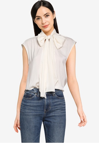 Banana Republic Sleeveless Tie Neck Blouse 2021 Buy Banana Republic Online Zalora Hong Kong