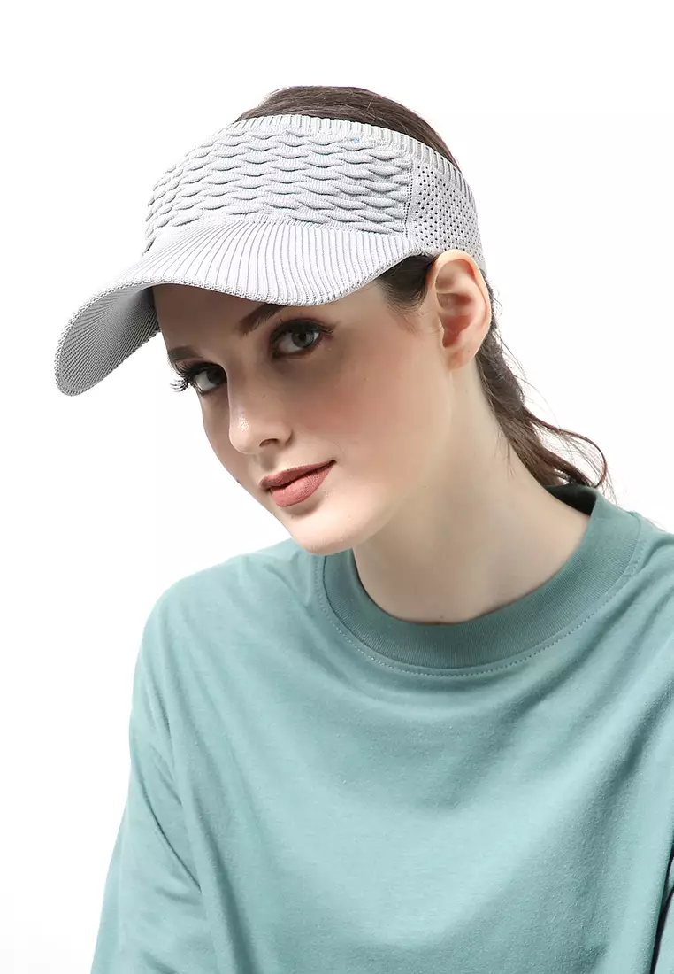 Angel Topi Baseball Sport Summer Desain Dan Bahan Berkualitas - Abu-abu