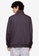 Mennace grey Essential Regular Half Zip Sweatshirt F2B2BAA3B38FACGS_2