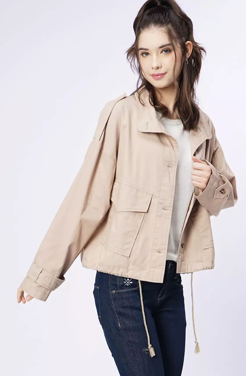 Jaket Wanita Ceisya Khaki