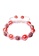 Her Jewellery red and pink Shamballa Pearl Bracelet (Pink) - Made with premium grade crystals from Austria HE210AC51FUUSG_1