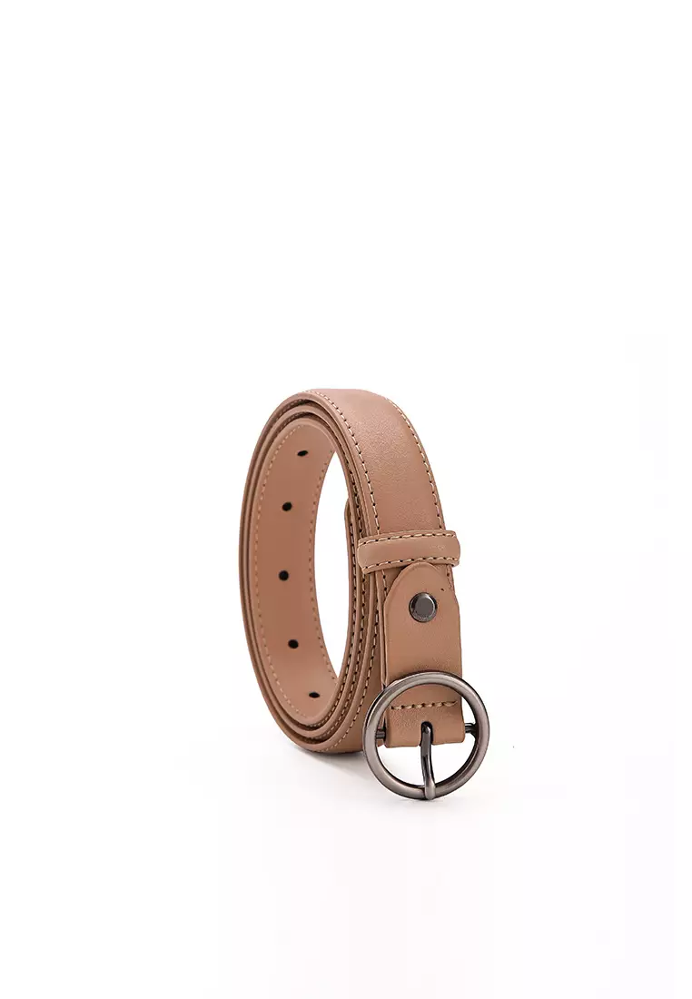 GYKACO RONIA Beige - Ikat Pinggang Wanita - Fashion Belt / Sabuk