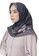 Hijab Wanita Cantik.com blue and brown Segiempat Curcuma Scarf Premium Printing Varian Aeru E5527AAEEBB7A3GS_3