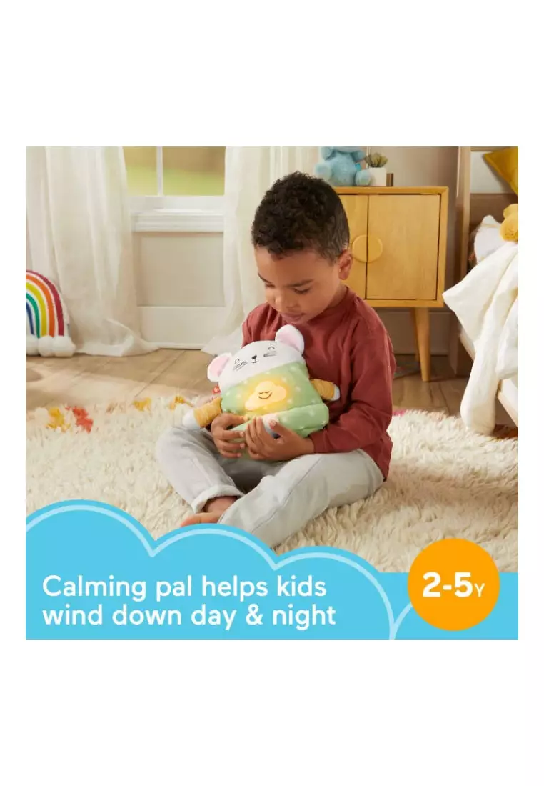 Fisher-Price Meditation 7.87" Mouse Stuffed Animal With Soothing Sounds