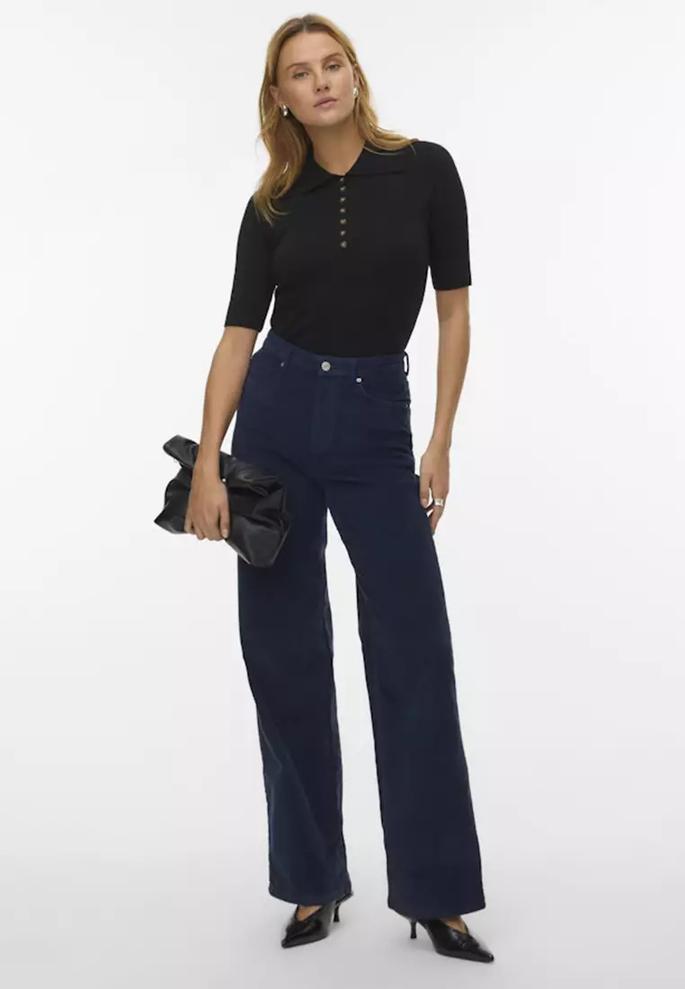 Marina Knitted Polo Shirt