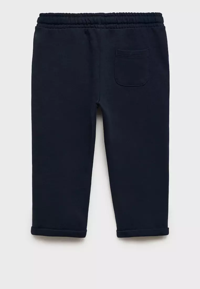 Cotton Drawstring Jogger Pants