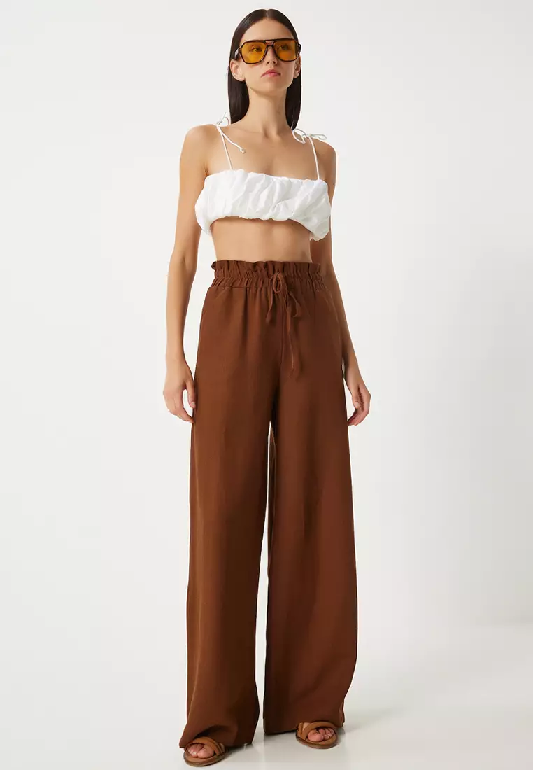 Straight Leg Trousers