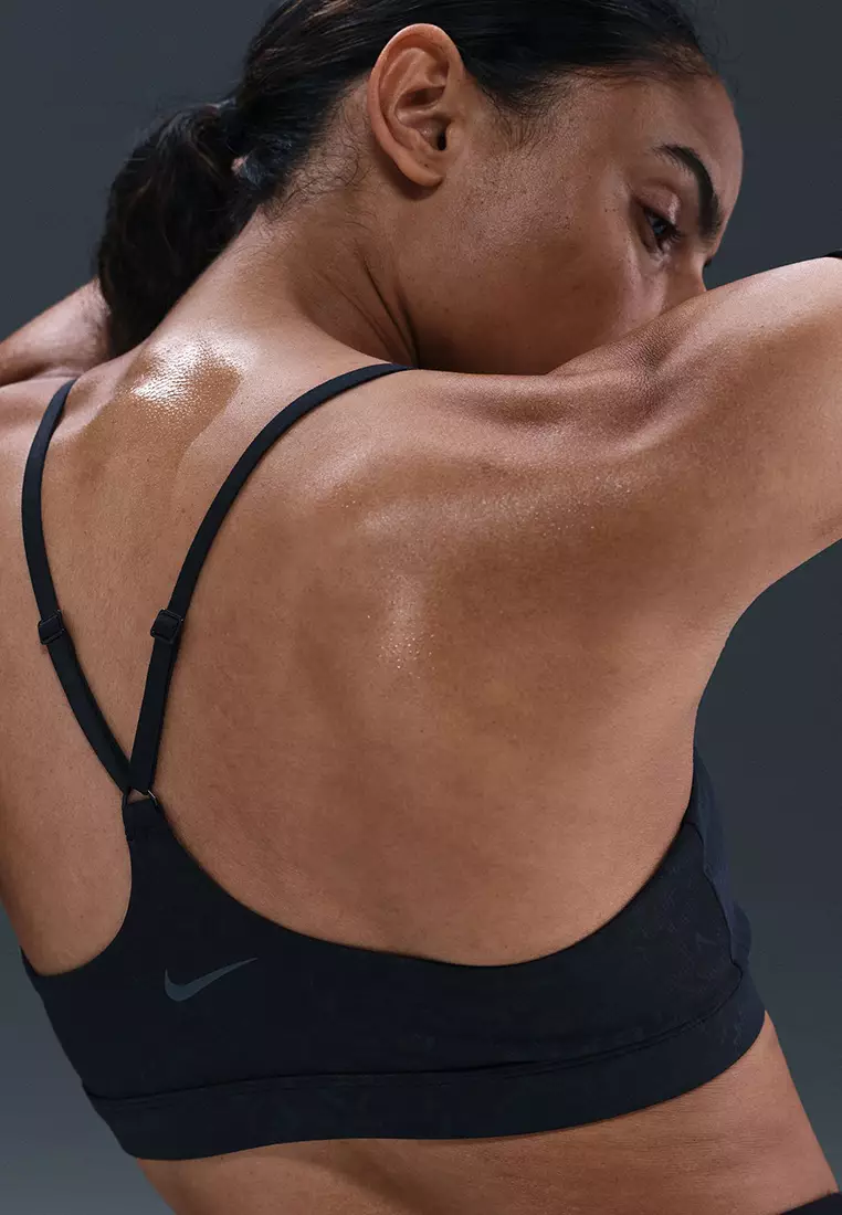 Indy Light Support Padded Floral Sports Bra