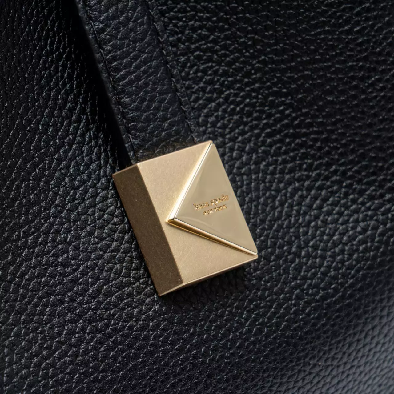 Deco Crossbody Tote Bag Black