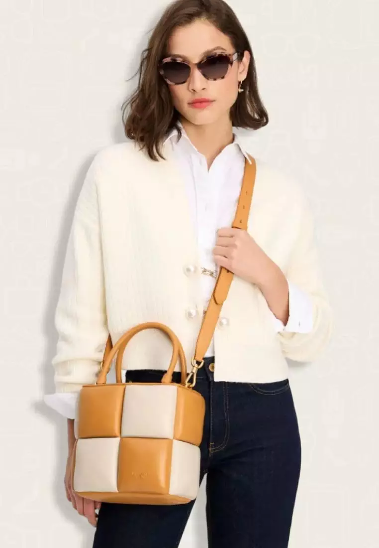 Kate Spade Boxxy Colorblocked Tote Bare Multi