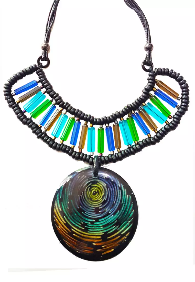 Savierra Glass beads Necklace