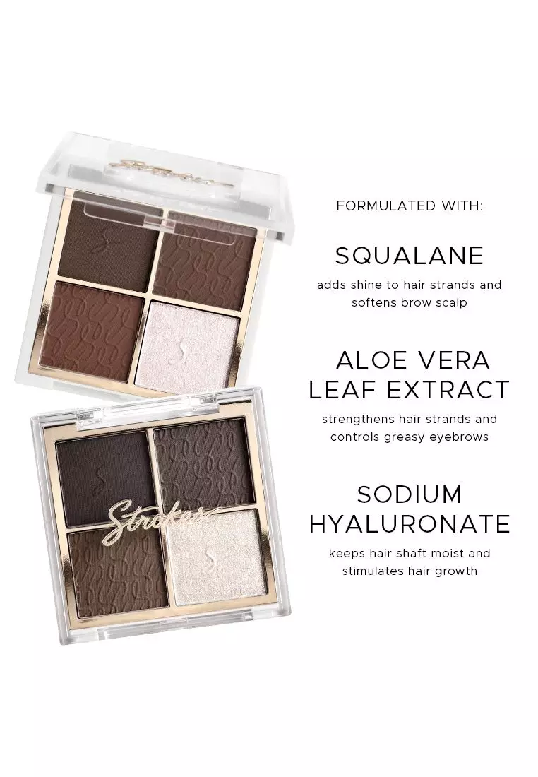 Brow Definer Palette in FOXY with brush