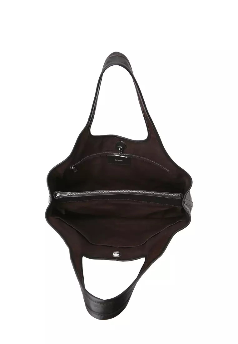 ALEX II Landscape Tote Bag - Dark Cacao