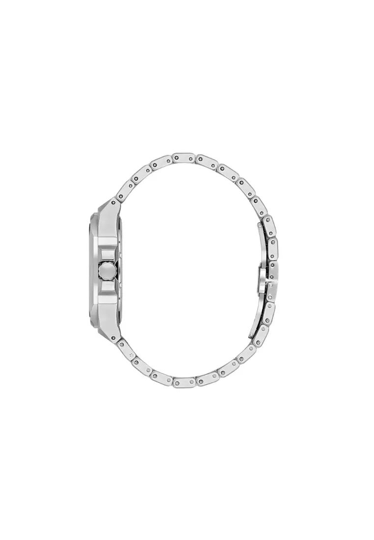 Men Analog Silver Stainless Steel Watch DK.1.14147-2
