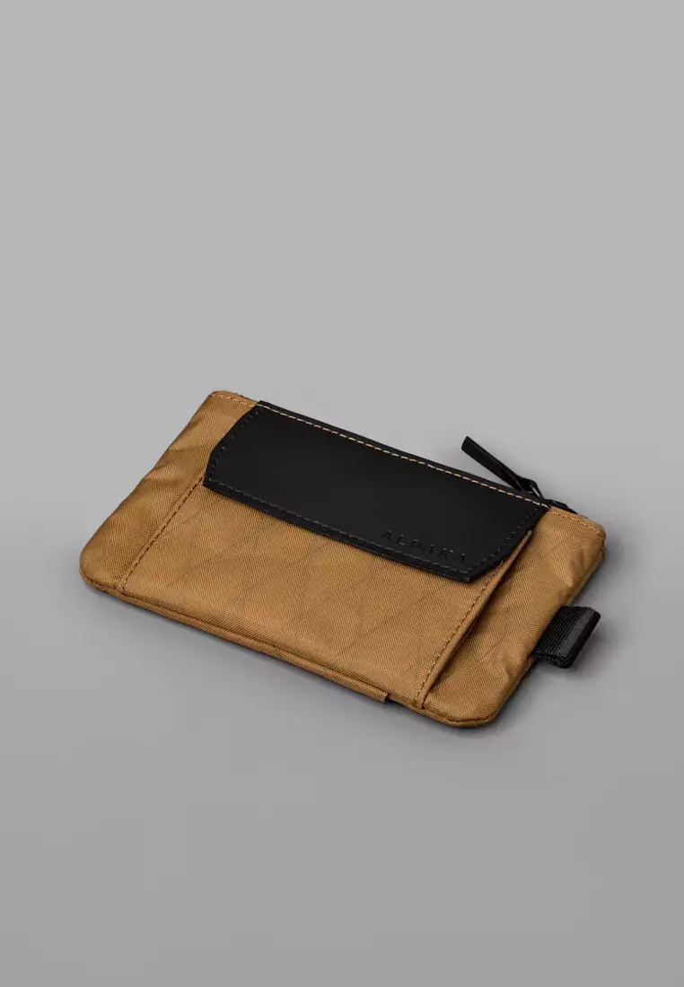 Alpaka Zip Pouch Coin - Coyote Brown