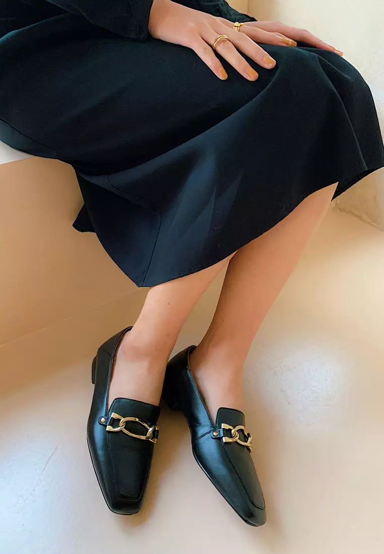 Cow Leather Horsebit Loafers BSH0021018