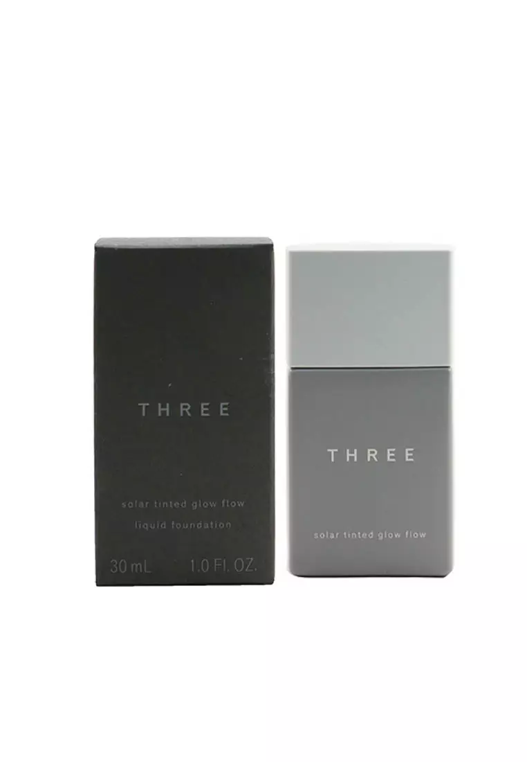 Discount on Three  shoes - SKU: Three - Solar Tinted Glow Flow Liquid Foundation Spf 50 - # 03 30ml/1oz