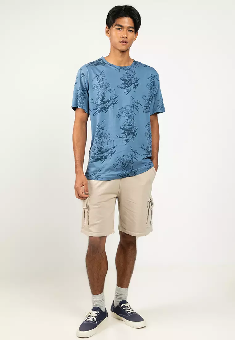 Classic Essential Relaxed Printed Tee