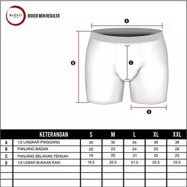 RYUSEI Boxer Men Eiji Black