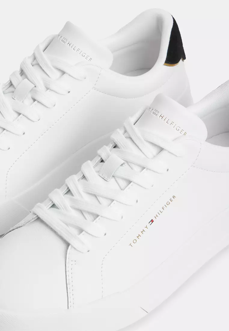 Court Leather Sneakers - Tommy Mainline