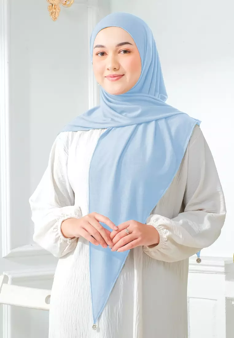 HIJAB INSTAN ZYANA - SOFT BLUE