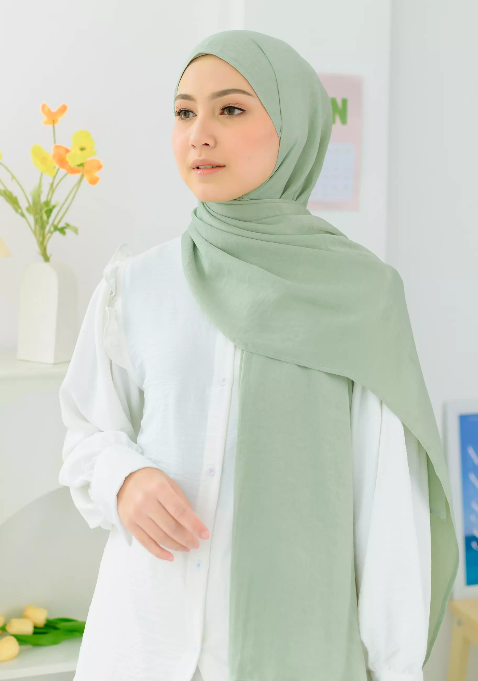 Kian Shawl Sage