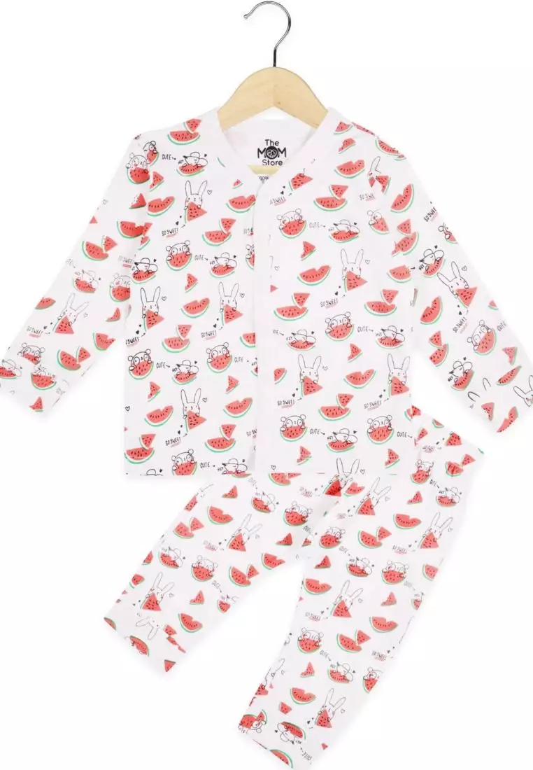 THE MOM STORE Summer Melon Newborn Infant Pajama Set 2024 Buy
