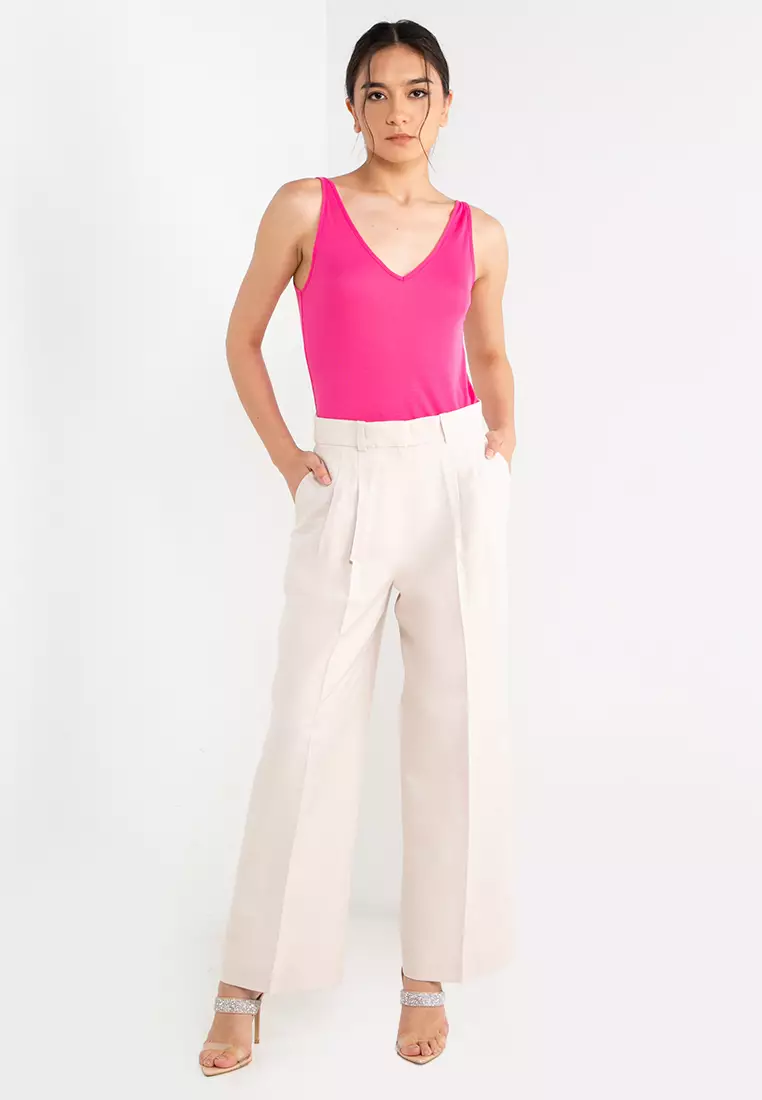 Buy & Other Stories Relaxed Tailored Crease Trousers 2024 Online ...