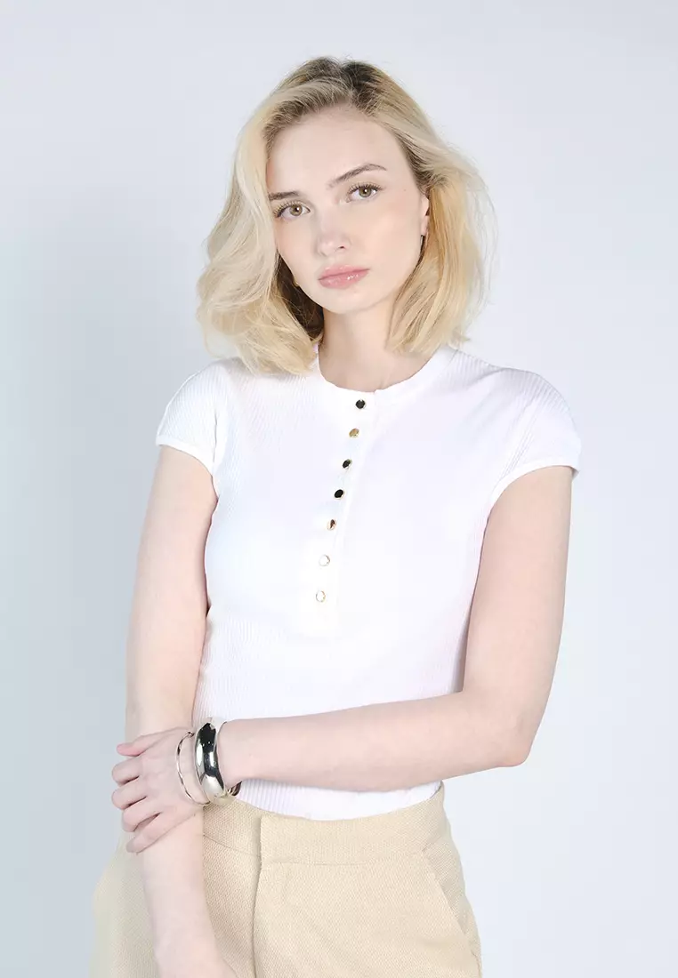 Floyd Short Sleeve Bodysuit Top