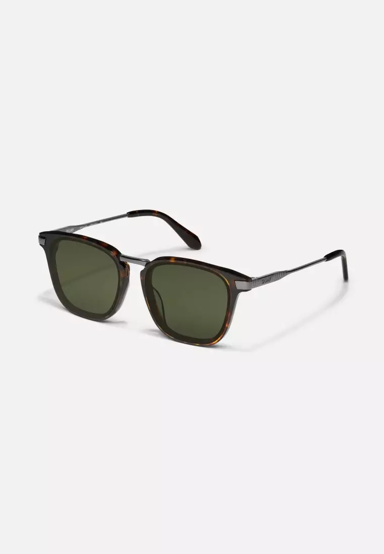 Jackpot Remixed Sunglasses - Dark Tortoise/Green Polarized