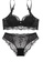 W.Excellence black Premium Black Lace Lingerie Set (Bra and Underwear) C8C06USCADE6B4GS_1