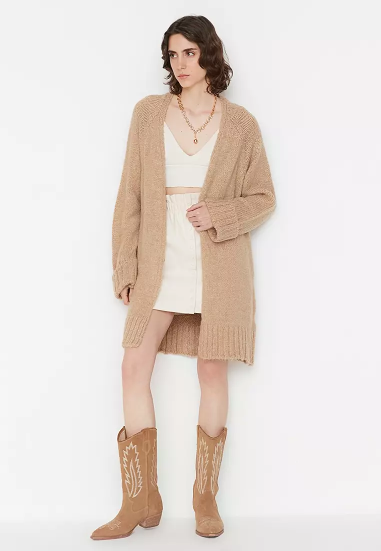 Soft Textured Knit Cardigan