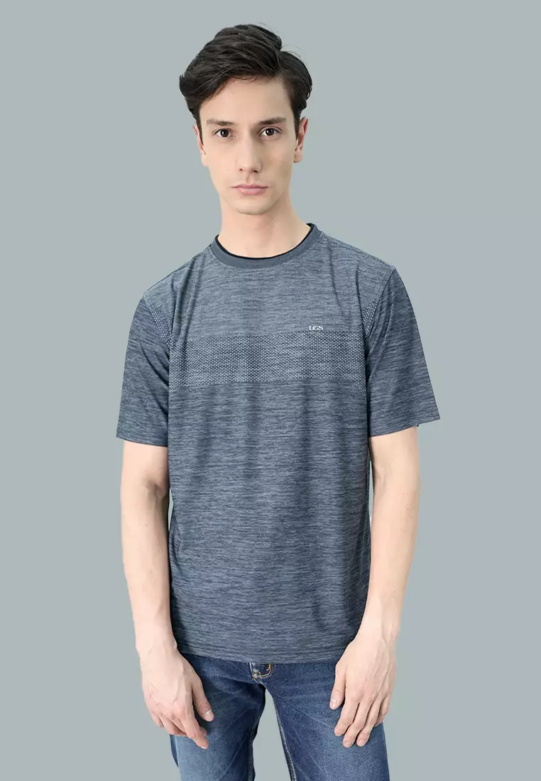 LGS - Kaos Olahraga Quick Dry - Regular Fit - Warna Variasi - Running - Tenis - Basket - Katun Nyaman