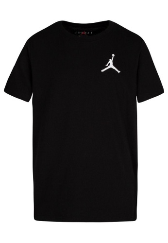 Jordan black Jordan Boy's Jumpman Air Embroidery Short Sleeves Tee - Black F3900KA860D316GS_1