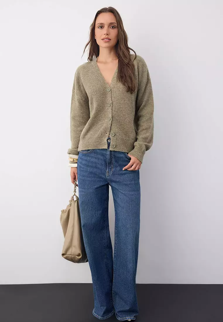 V-Neck Cardigan